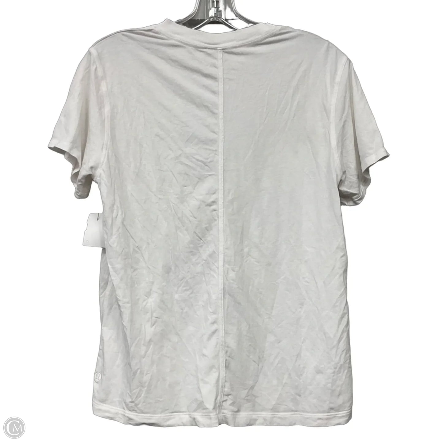 Top Short Sleeve Basic By Lululemon In White, Size: 6