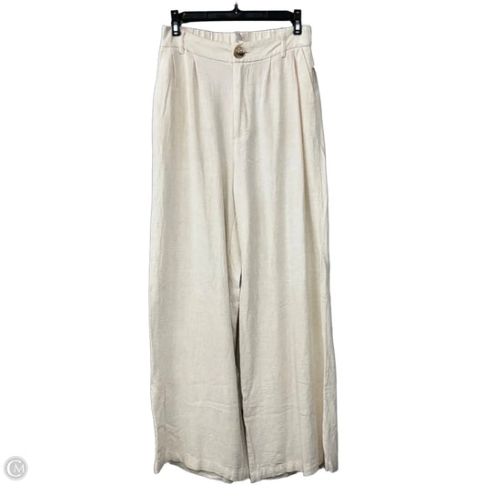 Pants Linen By Clothes Mentor In Beige, Size: M