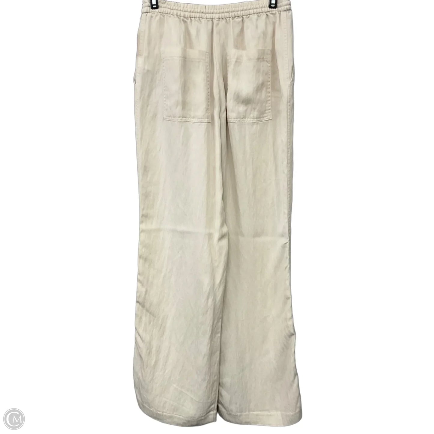 Pants Wide Leg By Zara In Cream, Size: Xs