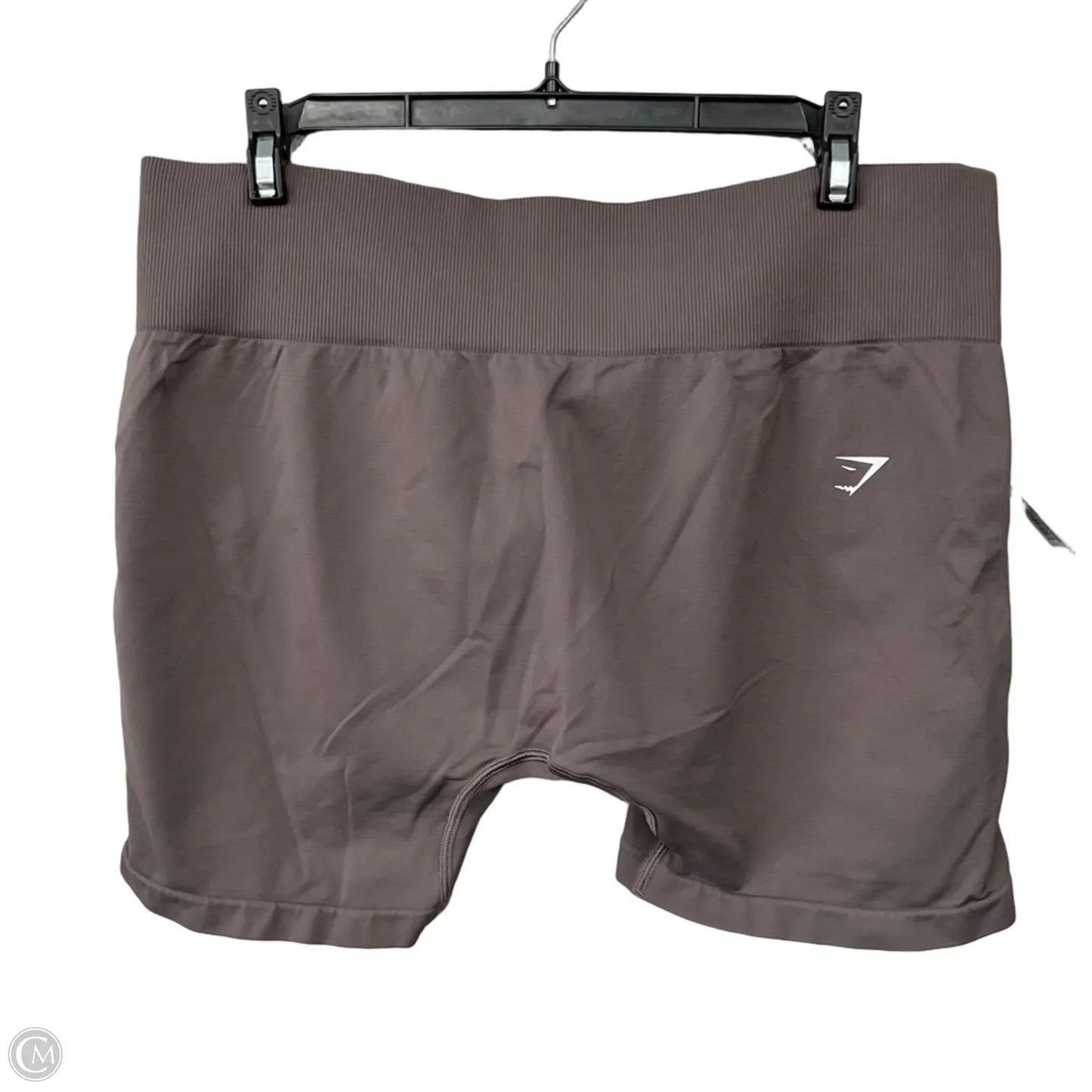 Athletic Shorts By Gym Shark In Brown, Size: Xxl