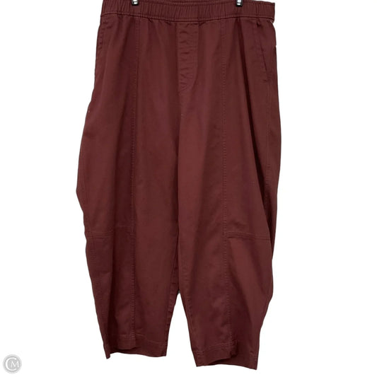 Pants Wide Leg By Old Navy In Brown, Size: Xl