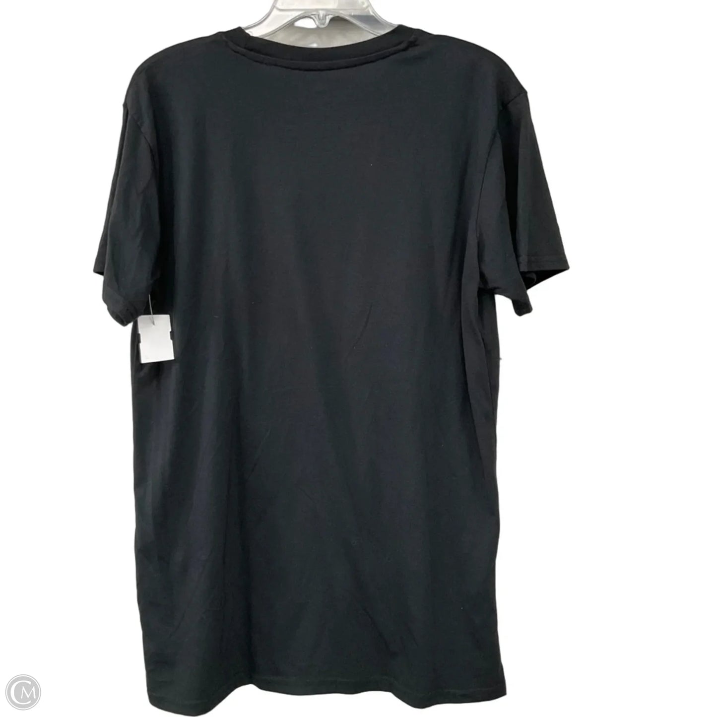 Top Short Sleeve By Disney In Black, Size: L