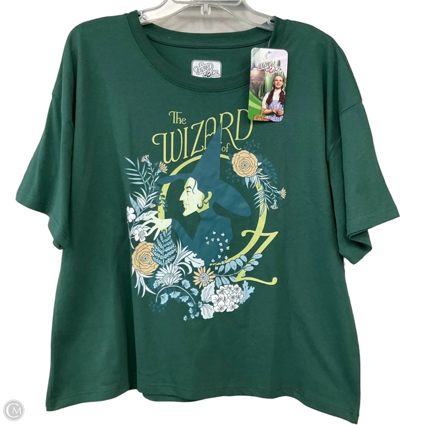 Top Short Sleeve By Clothes Mentor In Green, Size: Xl