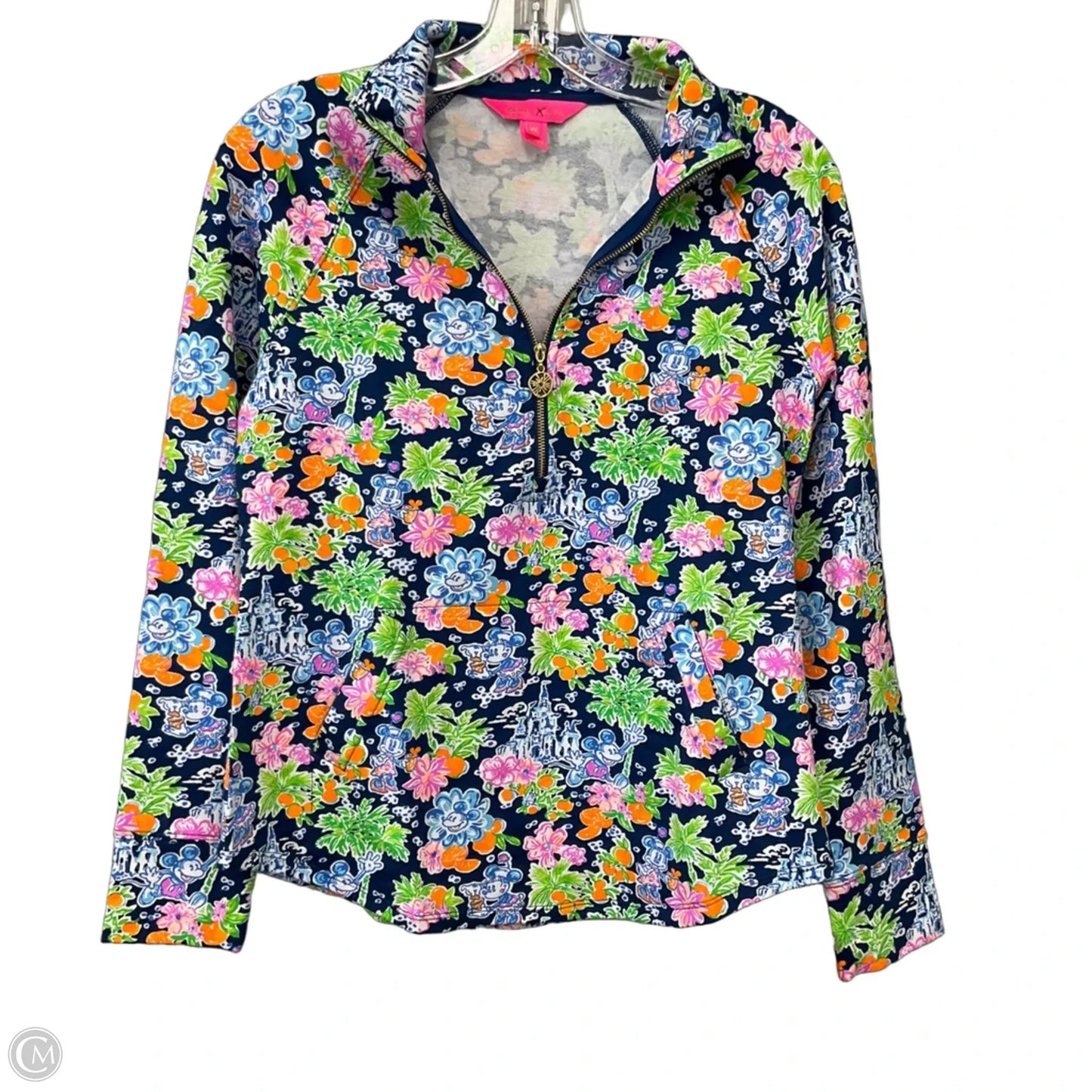 Sweatshirt Designer By Lilly Pulitzer In Floral Print, Size: Xs