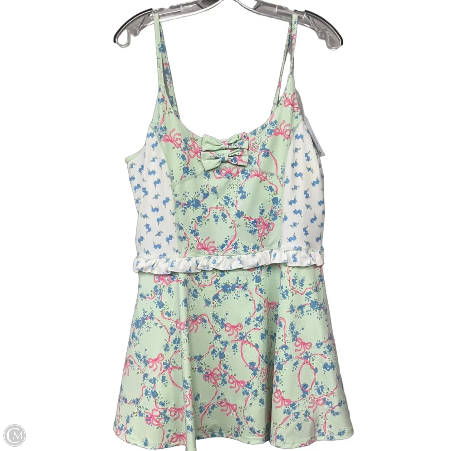 Athletic Dress By Cmc In Green, Size: L