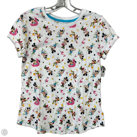 Top Short Sleeve By Disney In Multi-colored, Size: Xs