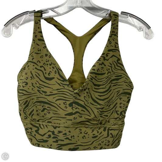 Athletic Bra By Athleta In Green, Size: M