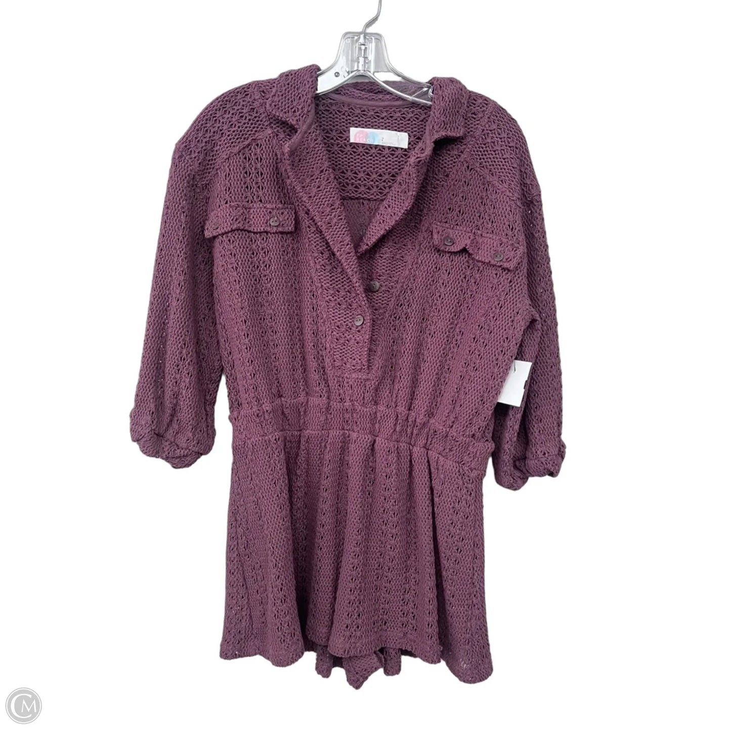 Romper By Free People In Purple, Size: S