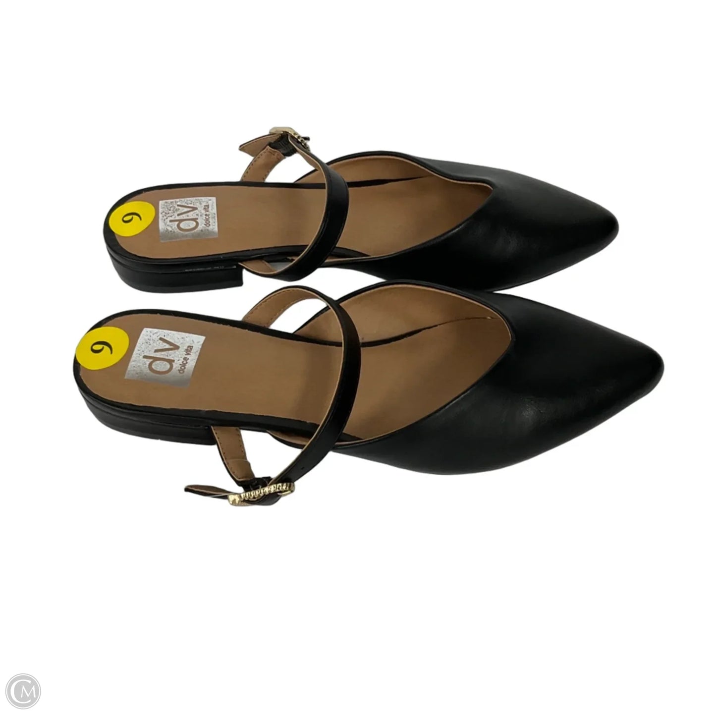 Shoes Flats By Dv In Black, Size: 9