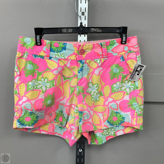 Shorts Designer By Lilly Pulitzer In Floral Print, Size: 0