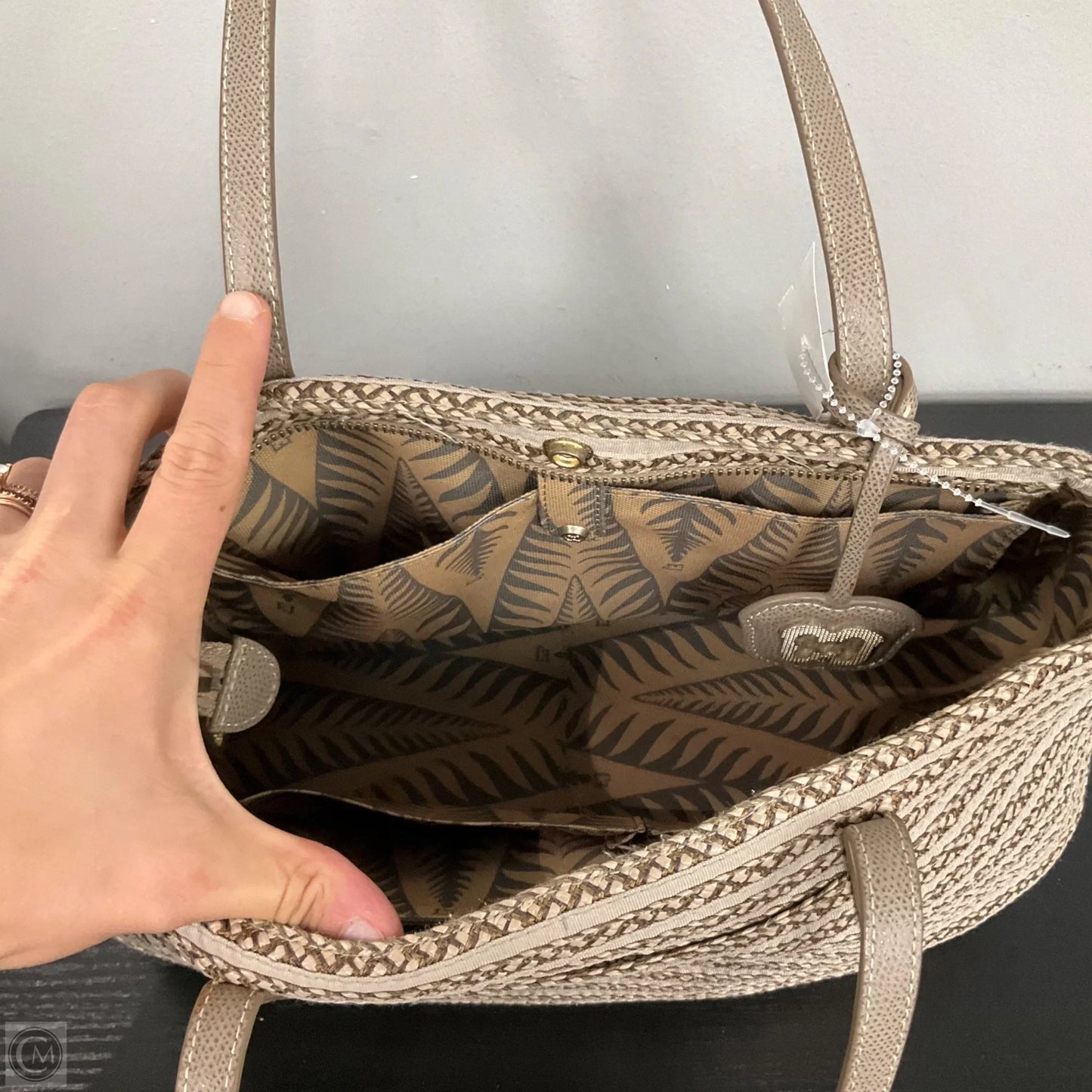 Handbag By Eric Javitz, Size: Medium