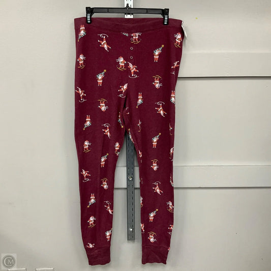 Pajama Pants By Old Navy In Maroon, Size: Xl
