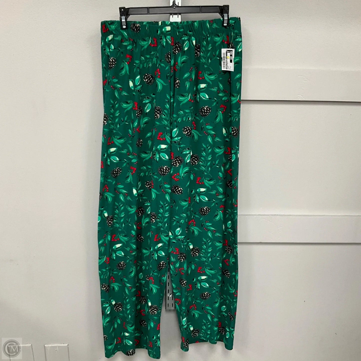 Pajama Pants By Simple Pleasures In Green, Size: M