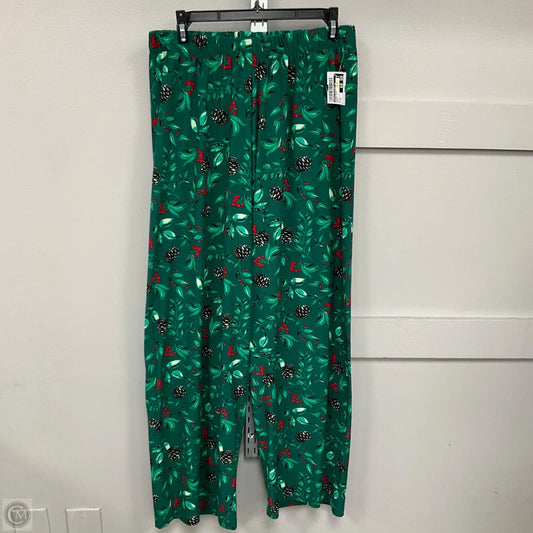 Pajama Pants By Simple Pleasures In Green, Size: M