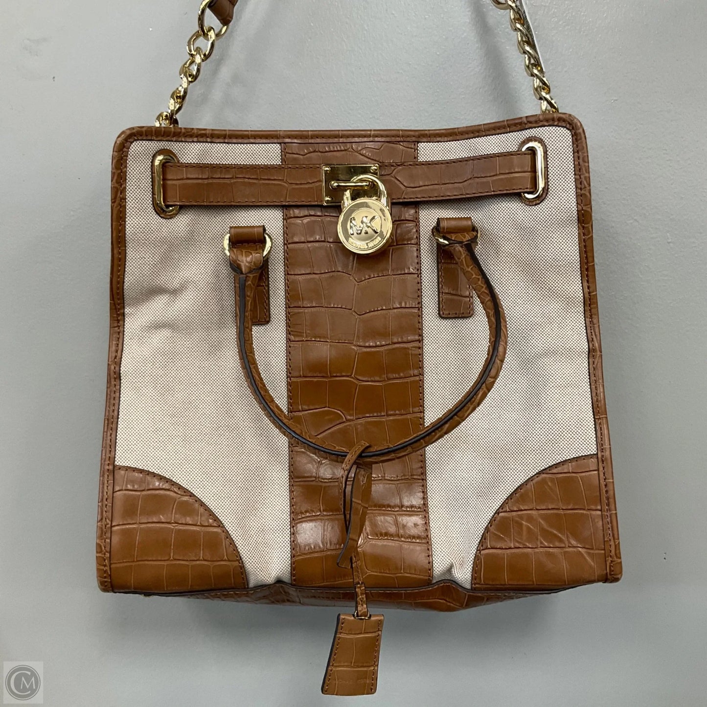 Crossbody Designer By Michael Kors, Size: Large