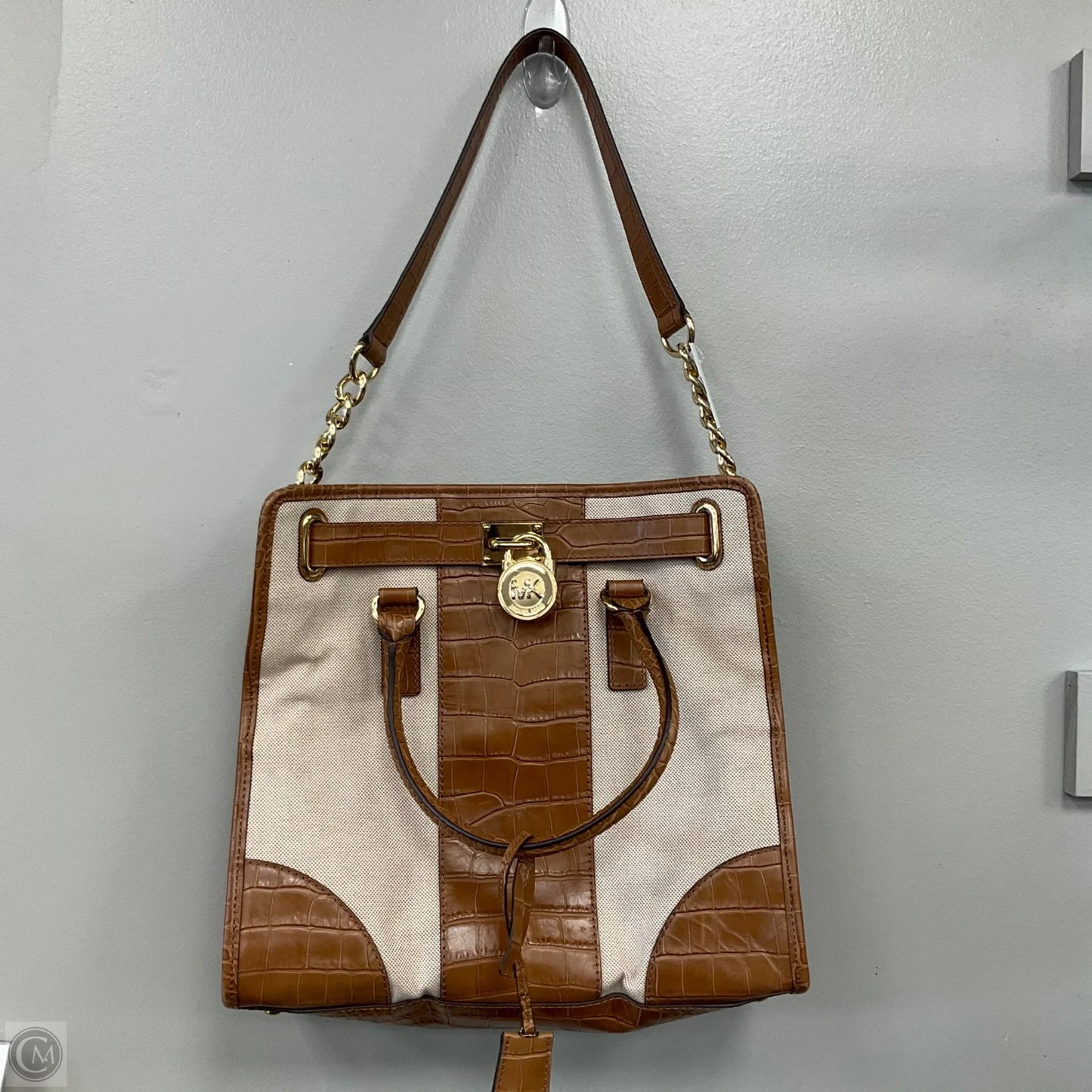 Crossbody Designer By Michael Kors, Size: Large