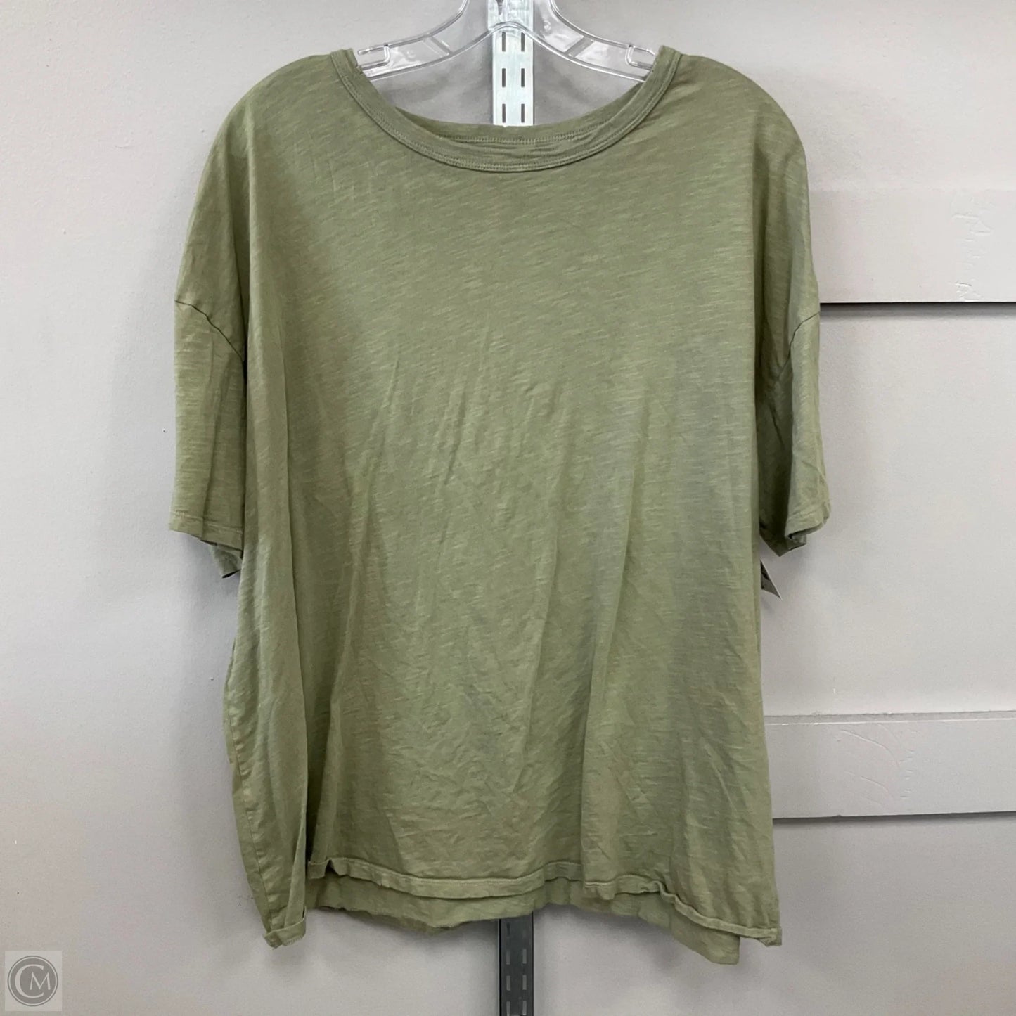 Top Short Sleeve Basic By Aerie In Green, Size: Xl