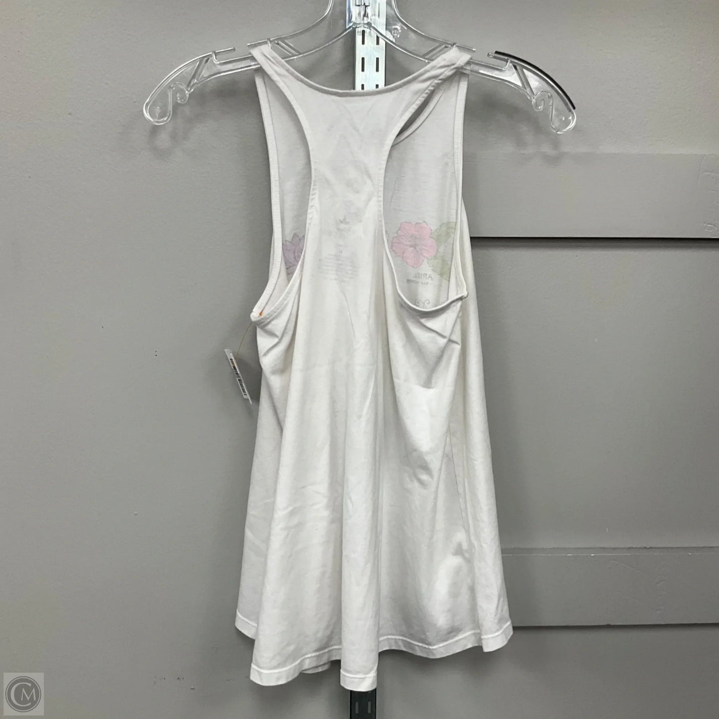 Top Sleeveless By Disney In White, Size: M