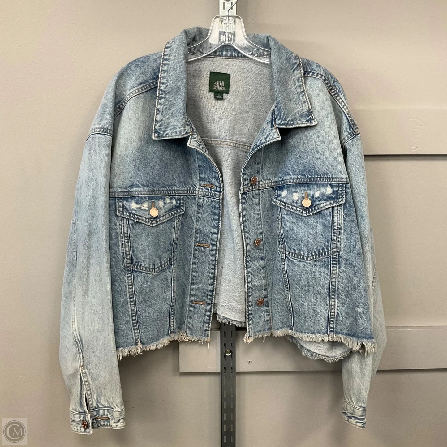 Jacket Denim By Wild Fable In Blue Denim, Size: Xl