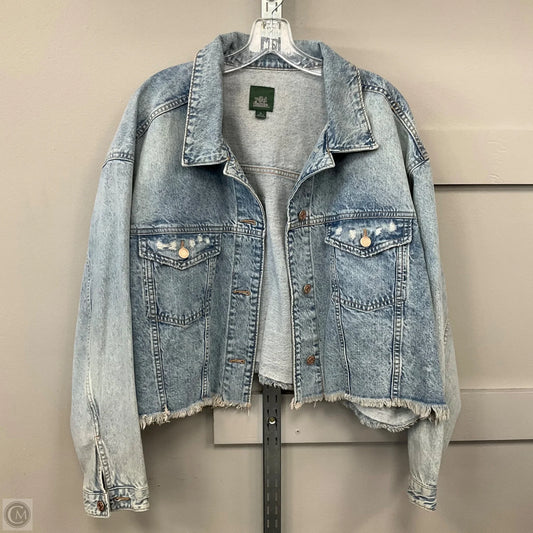 Jacket Denim By Wild Fable In Blue Denim, Size: Xl