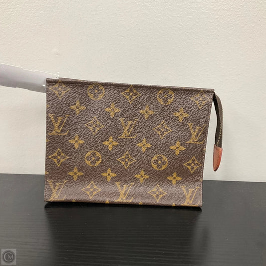 Makeup Bag Luxury Designer By Louis Vuitton, Size: Medium