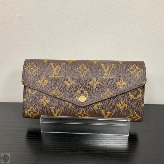 Wallet Luxury Designer By Louis Vuitton, Size: Large