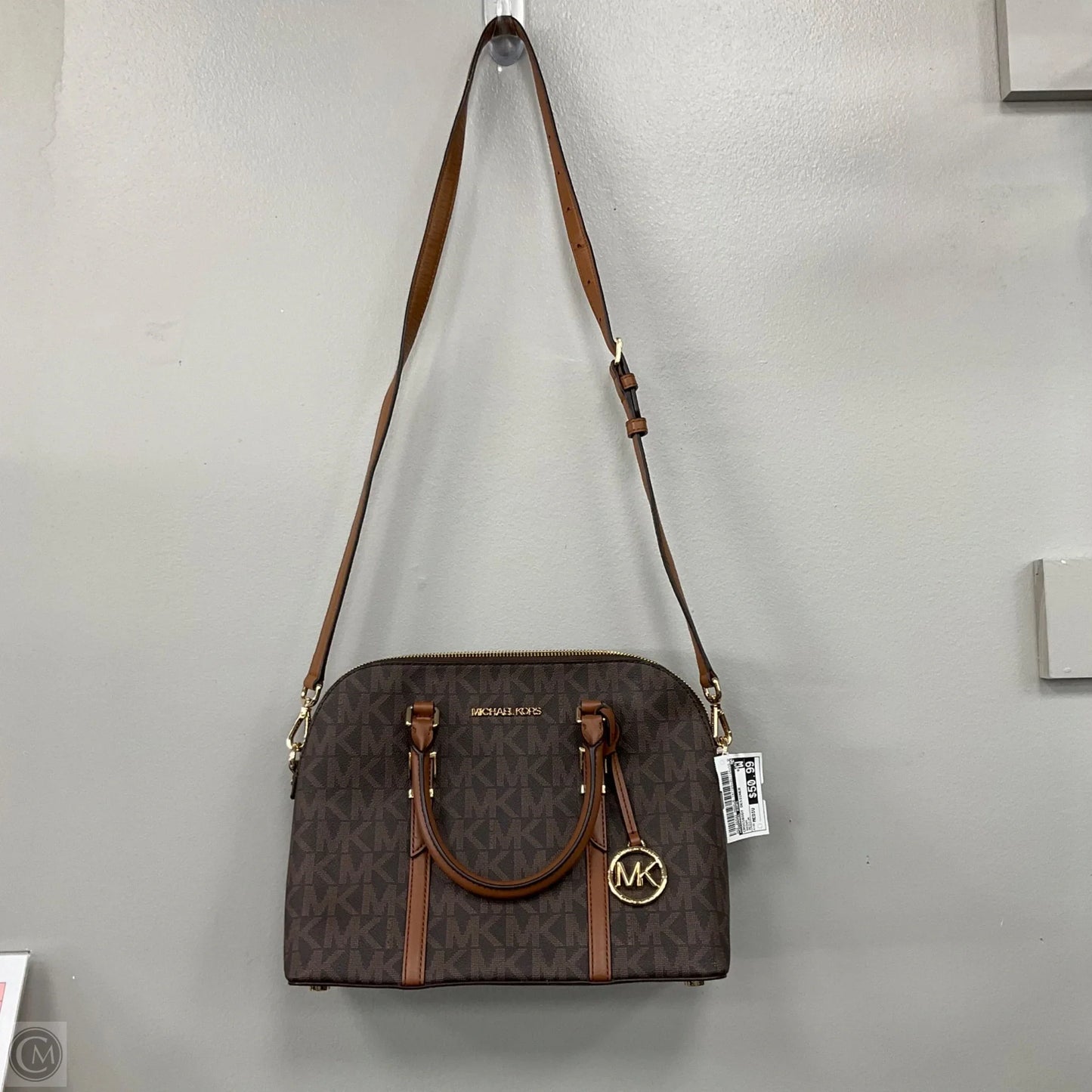 Crossbody Designer By Michael Kors, Size: Medium