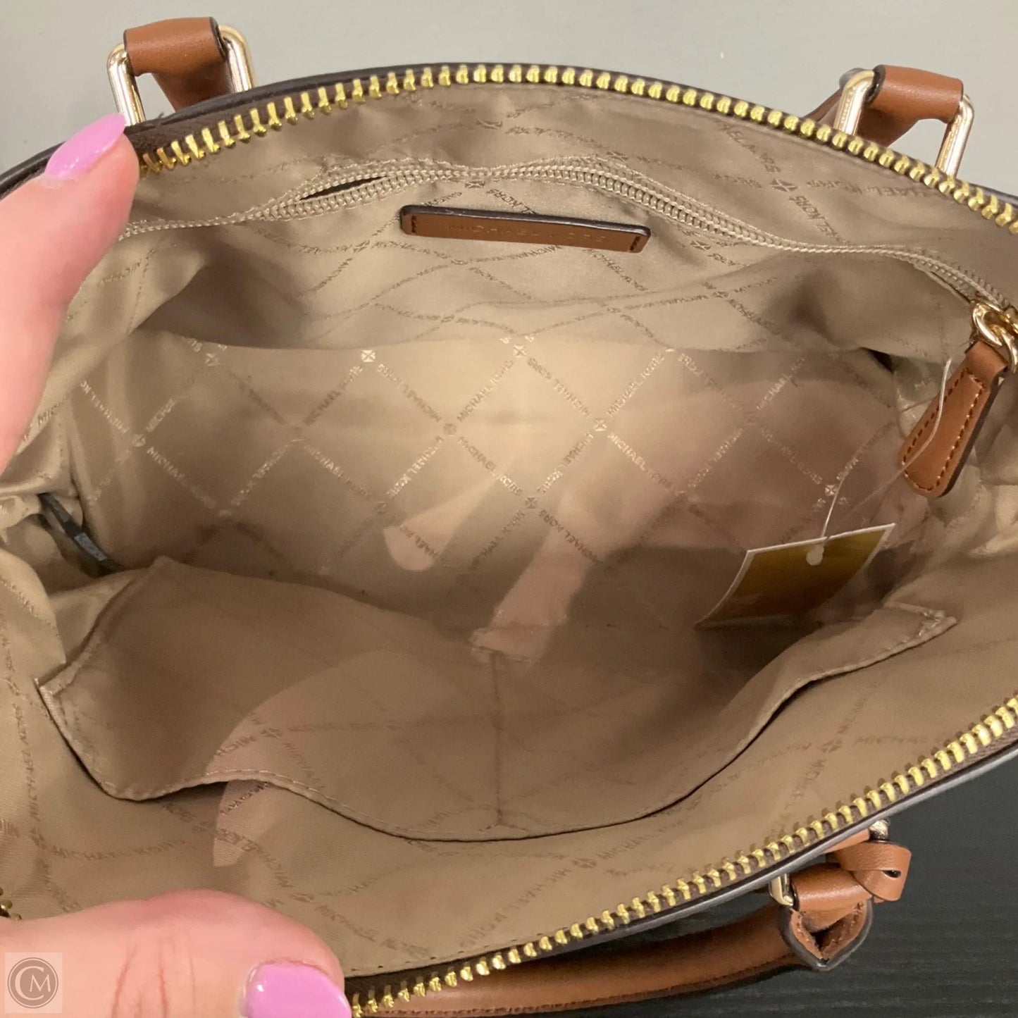 Crossbody Designer By Michael Kors, Size: Medium