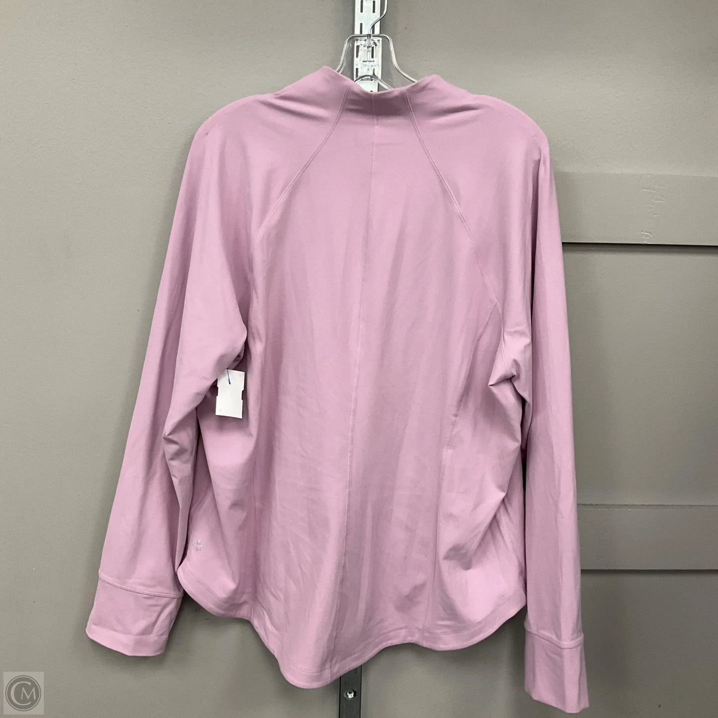 Athletic Jacket By Athleta In Pink, Size: 2x