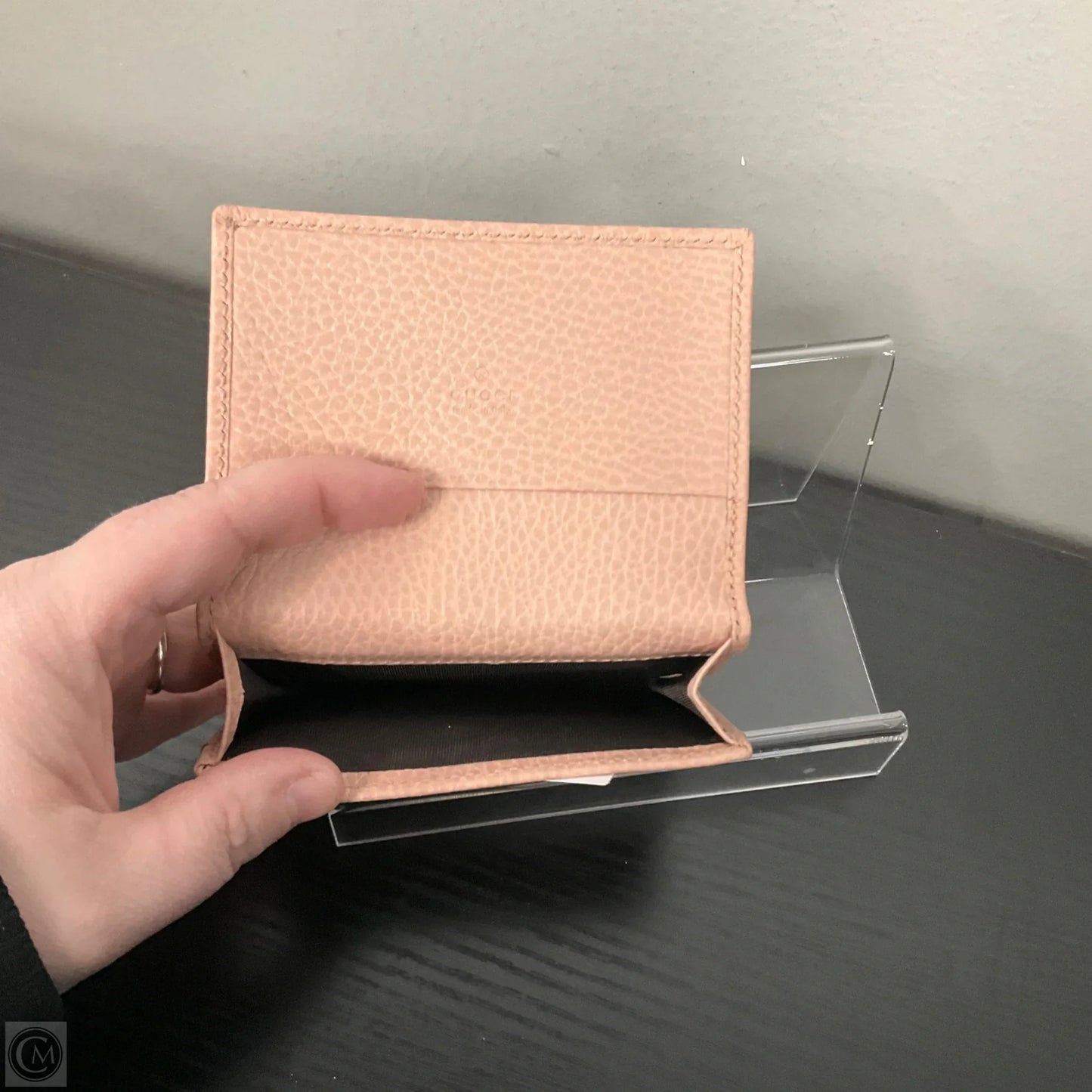 Id/card Holder Luxury Designer By Gucci, Size: Small