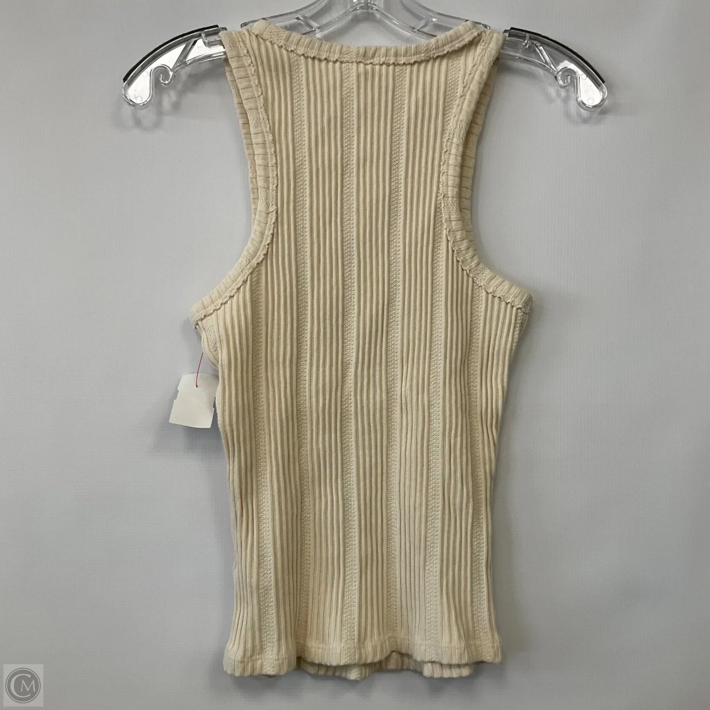 Top Sleeveless Basic By Anthropologie In Beige, Size: S