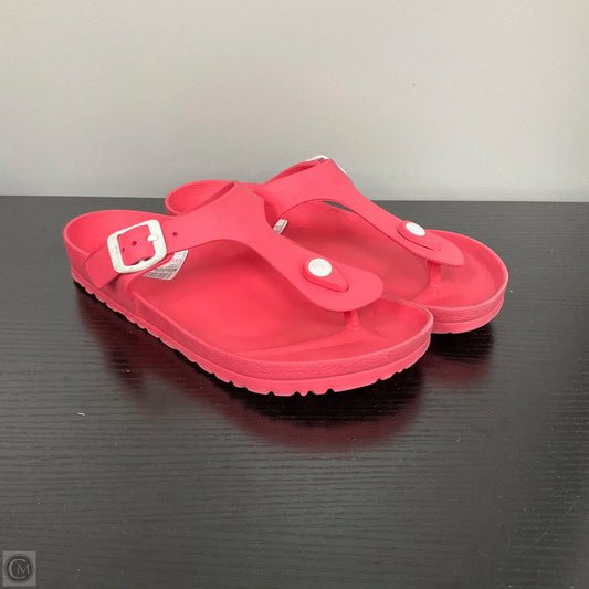 Shoes Flats By Birkenstock In Pink, Size: 7