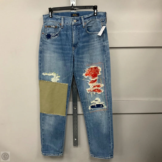 Jeans Boyfriend By Polo Ralph Lauren In Blue Denim, Size: 0