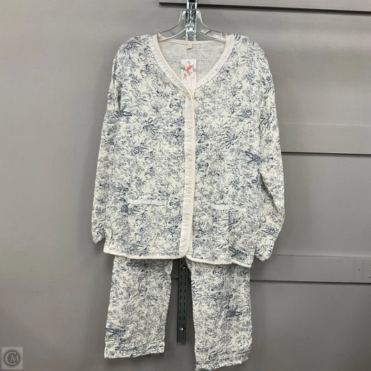 Pants Set 2pc By Clothes Mentor In Floral Print, Size: Xl