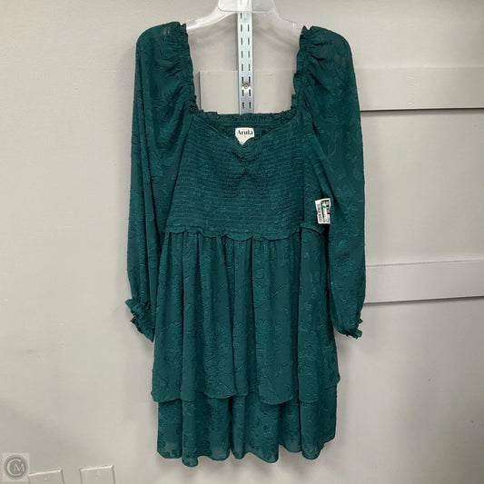 Dress Casual Short By Arula In Green, Size: 2x