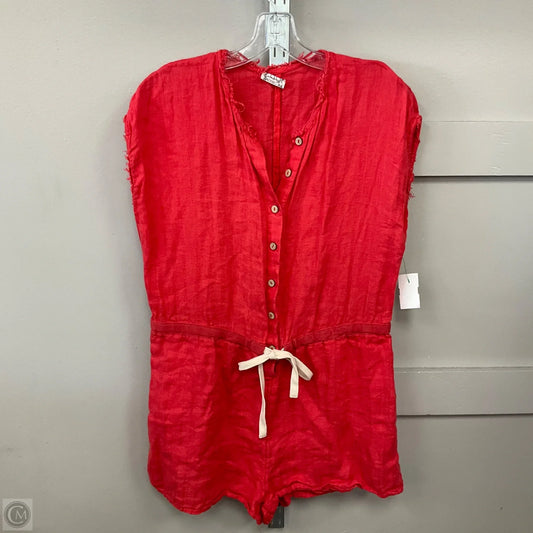 Romper By Free People In Red, Size: S