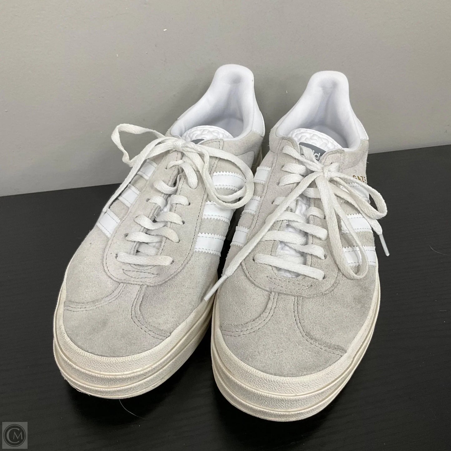 Shoes Sneakers Platform By Adidas In Grey & White, Size: 8.5