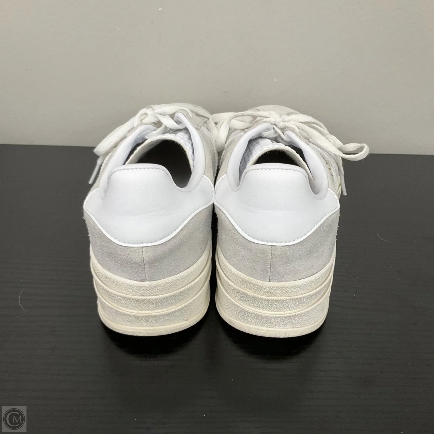 Shoes Sneakers Platform By Adidas In Grey & White, Size: 8.5