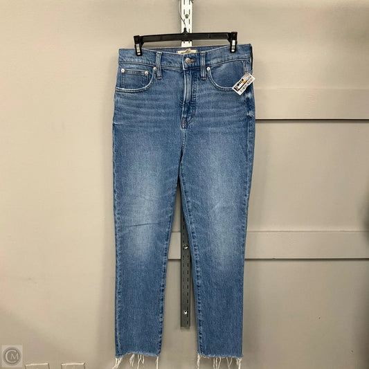 Jeans Straight By Madewell In Blue Denim, Size: 2