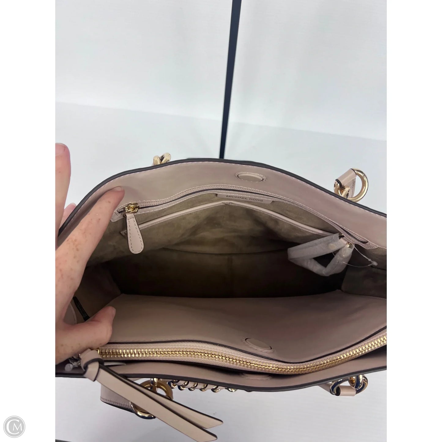 Handbag Designer By Michael Kors, Size: Large