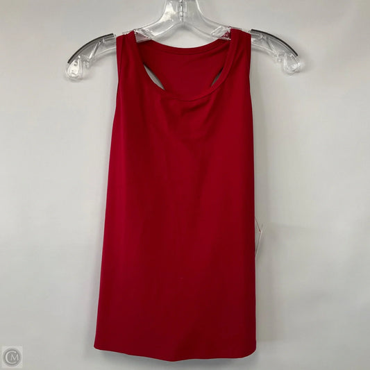 Athletic Tank Top By Athleta In Red, Size: Xl
