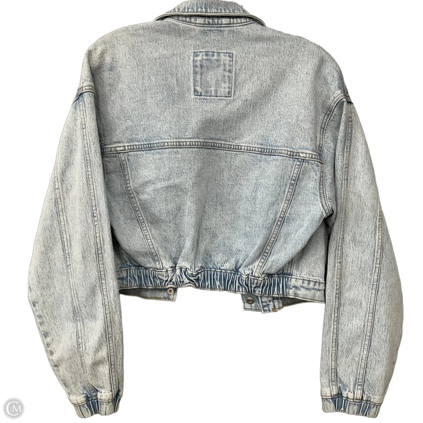 Jacket Denim By Abercrombie And Fitch In Blue Denim, Size: Xs