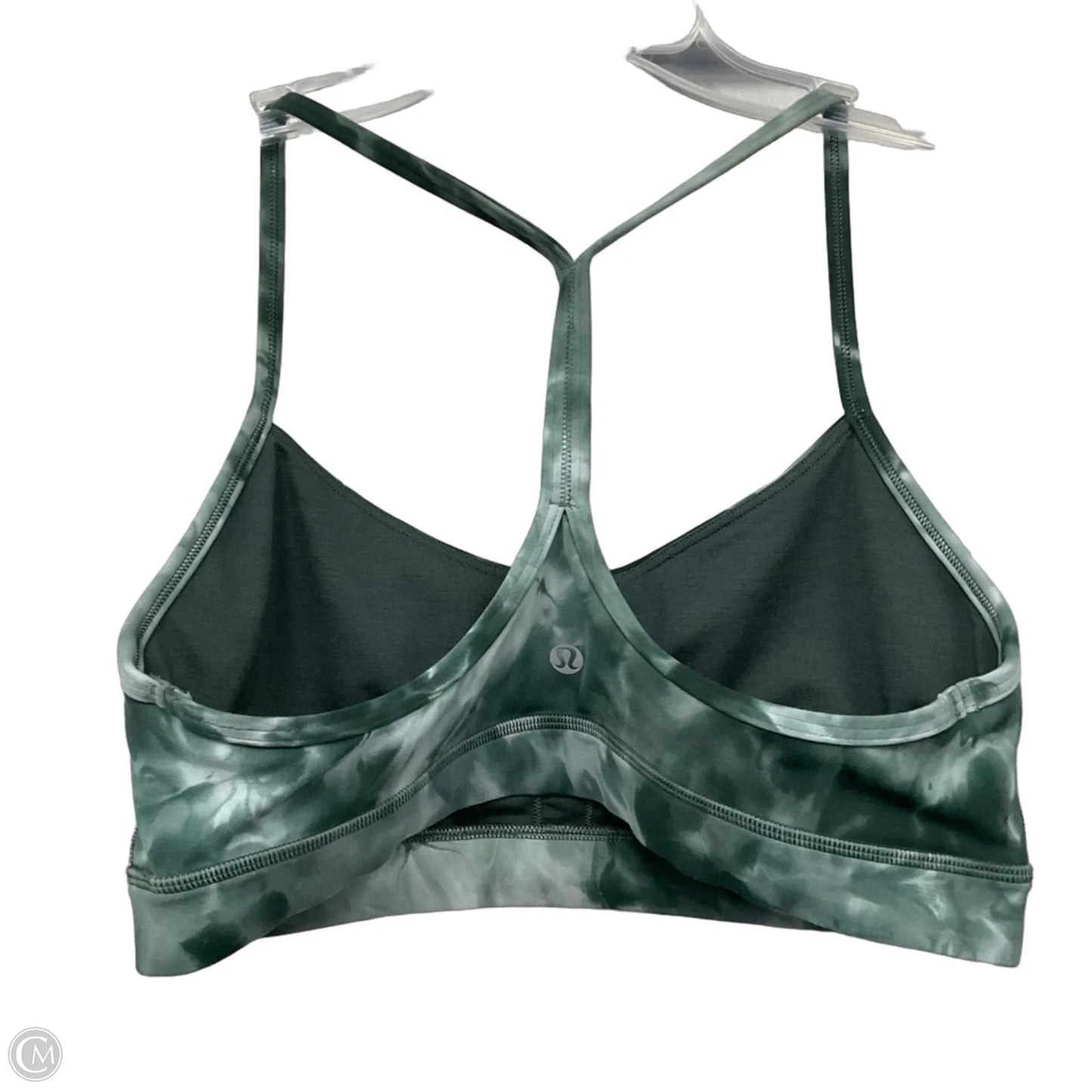 Athletic Bra By Lululemon In Tie Dye Print, Size: 10