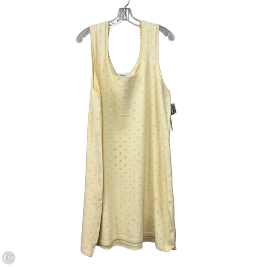 Dress Casual Short By Old Navy In Yellow, Size: Xxl