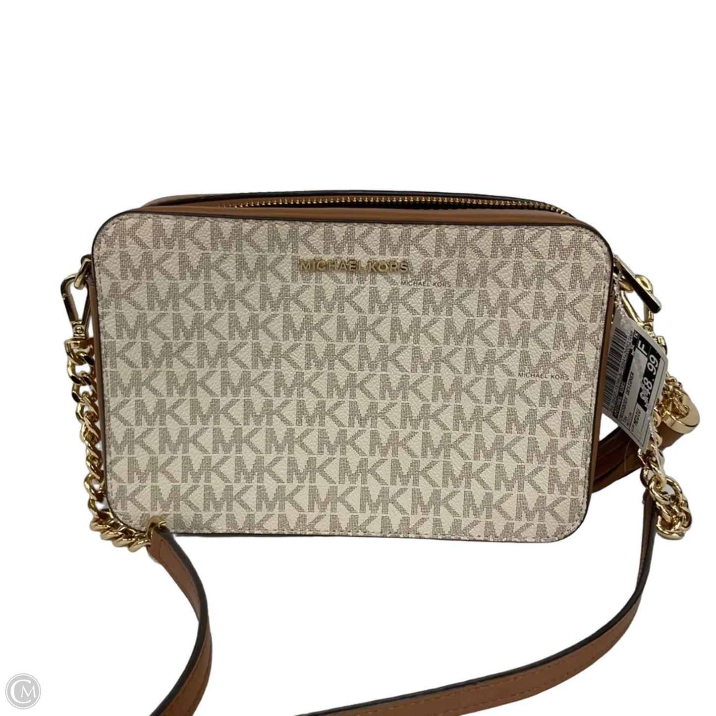 Crossbody Designer By Michael Kors, Size: Medium