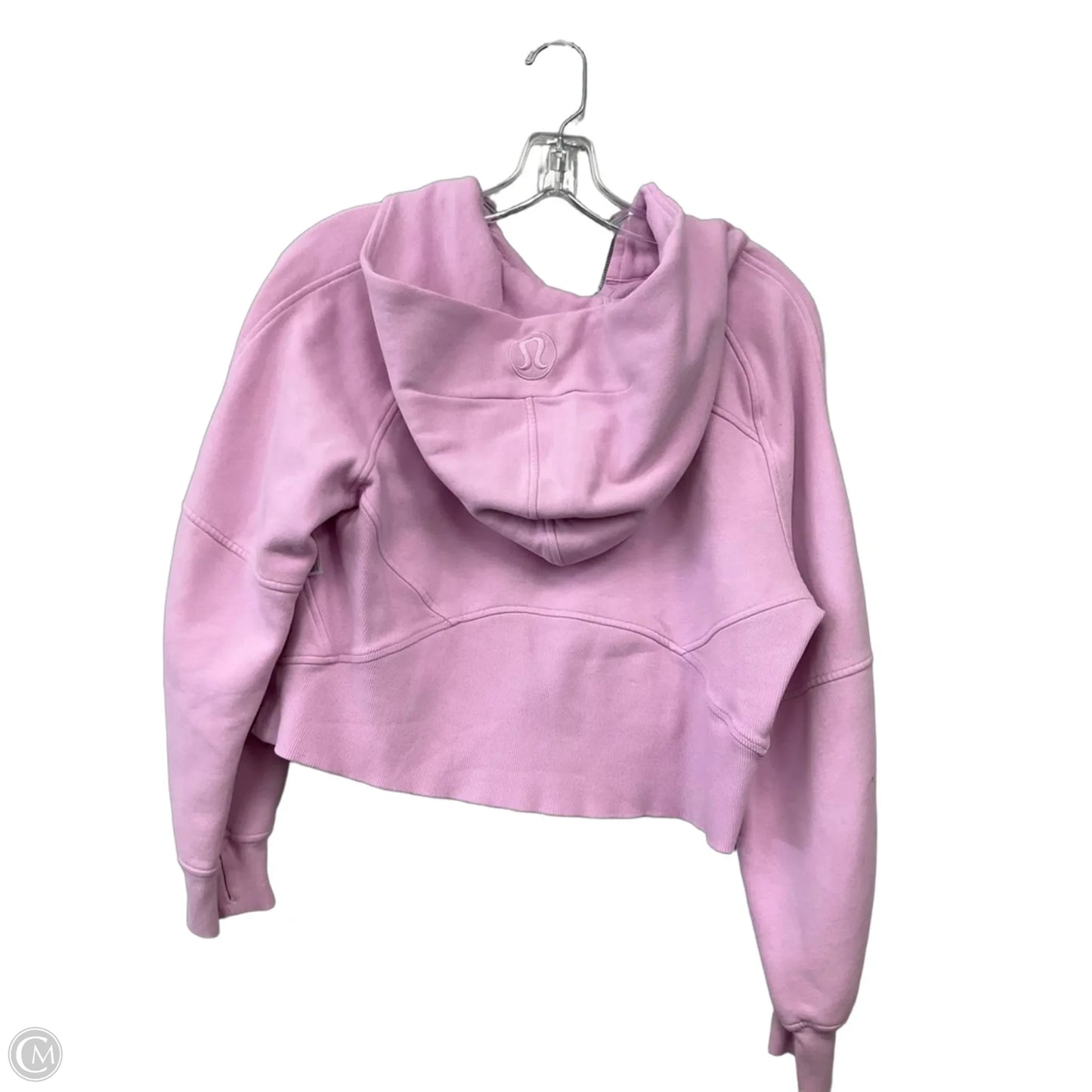 Sweatshirt Hoodie By Lululemon In Pink, Size: Xs