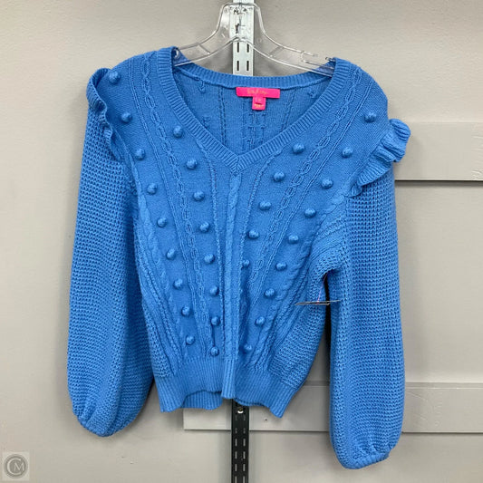 Sweater Designer By Lilly Pulitzer In Blue, Size: M