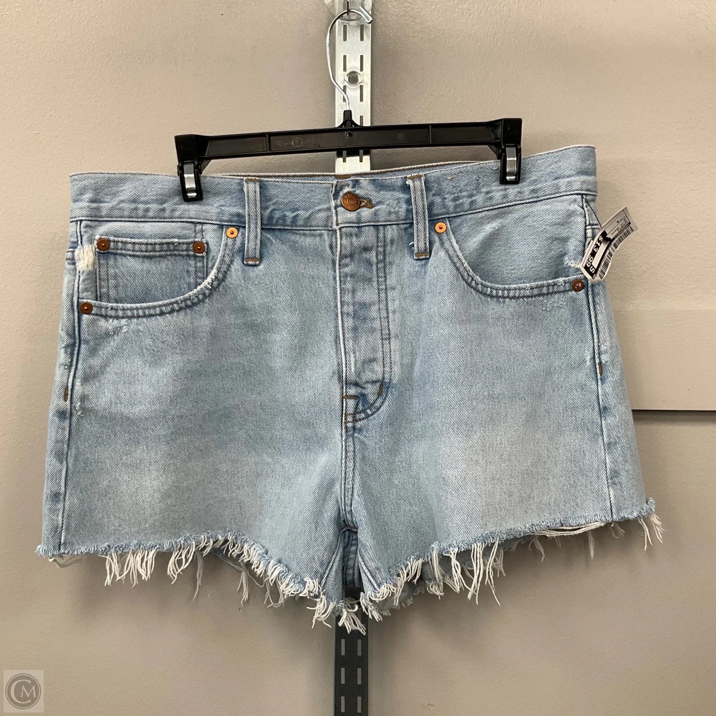 Shorts By Madewell In Blue Denim, Size: 8