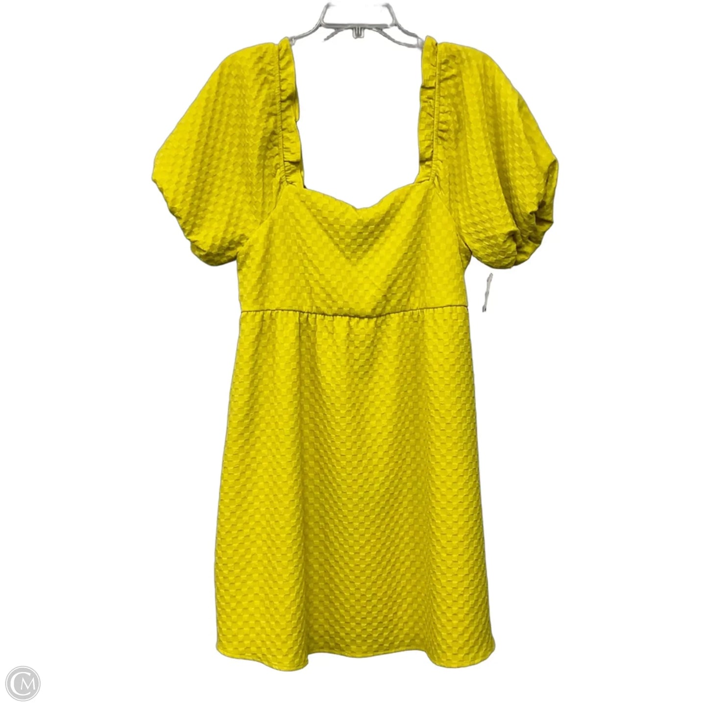 Dress Casual Midi By Ces Femme In Yellow, Size: M