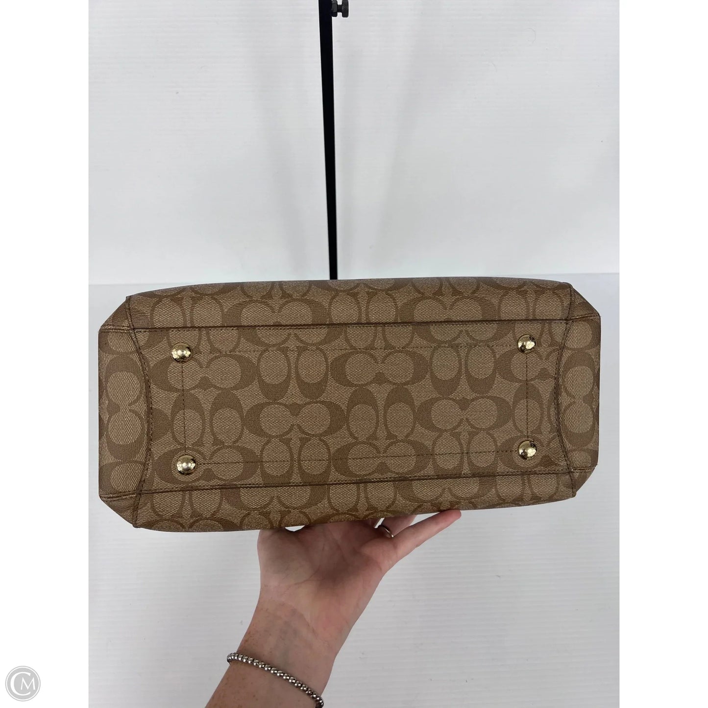 Handbag Designer By Coach, Size: Medium